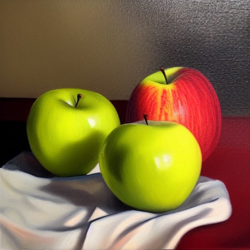Apples Number 2, © 2022 James Leonardo
